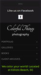 Mobile Screenshot of colorfulthingsphotography.com